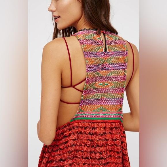 Free People Colorful Knit Garment 🔴🟠🟡 - Picture 9 of 14